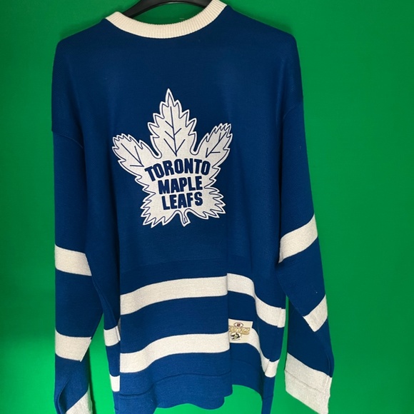 Vintage Toronto Maple Leaf Sweater!!!!!!!! ONE OF A KIND! - Picture 2 of 14